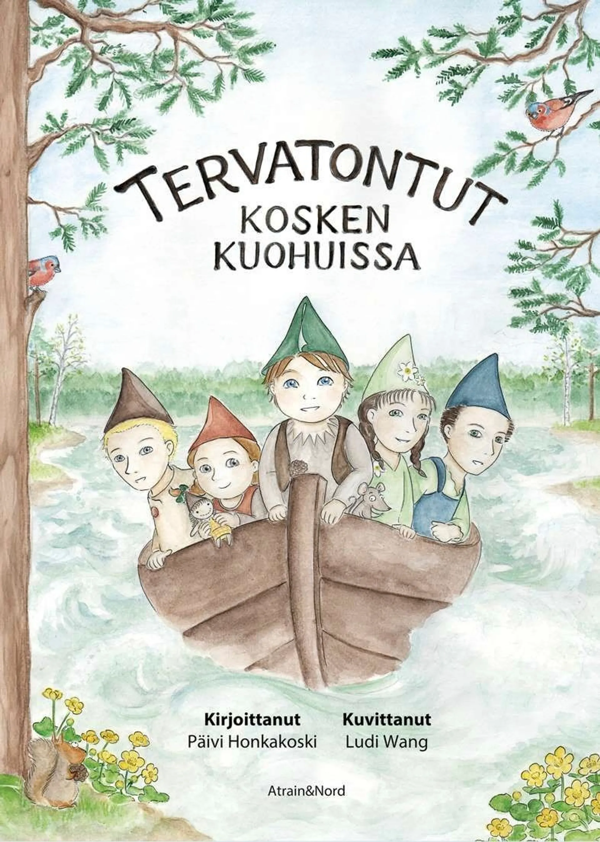 Honkakoski, Tervatontut kosken kuohuissa - Tervatonttu 4