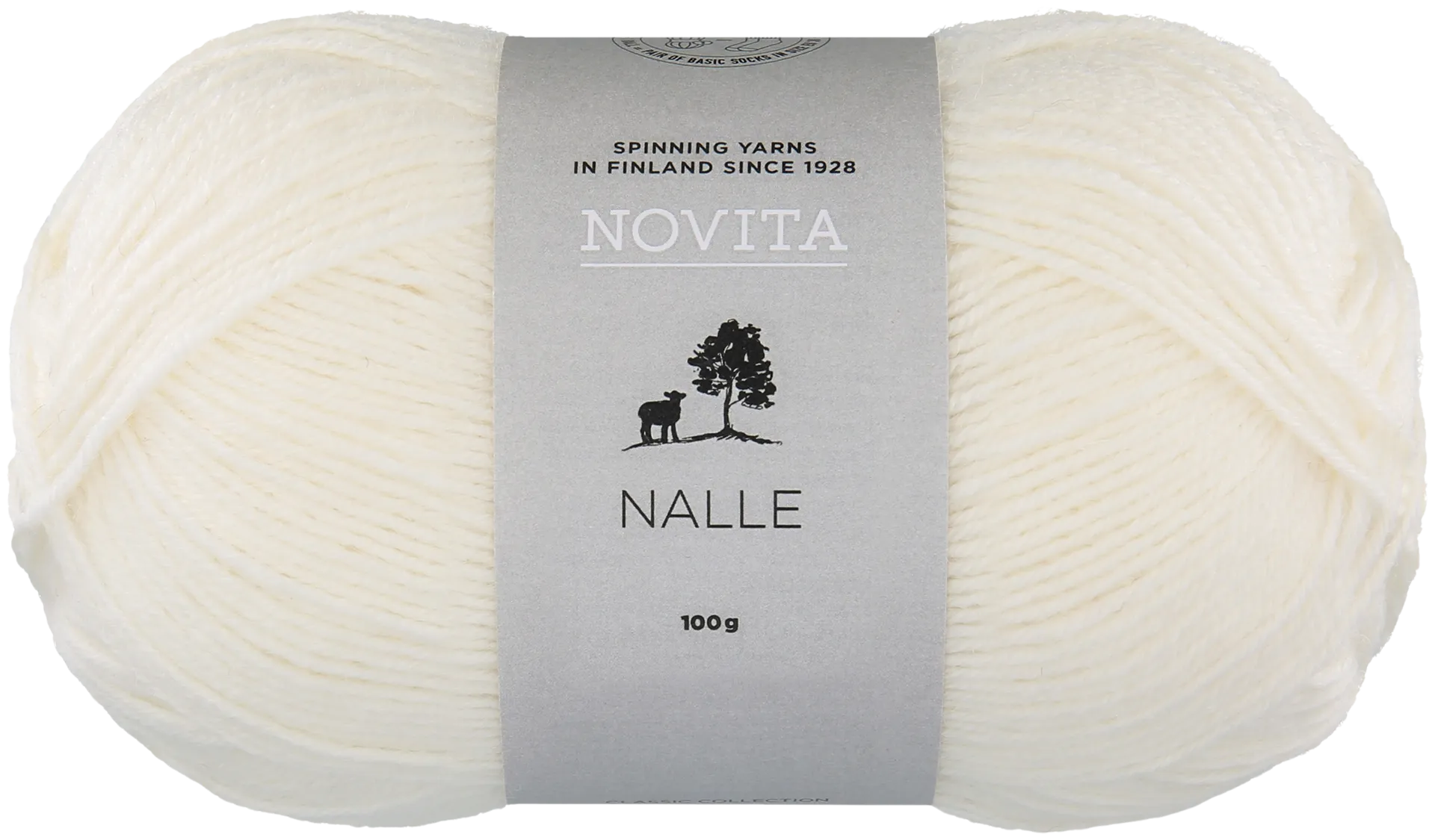 Novita Nalle 100g 011 valkoinen