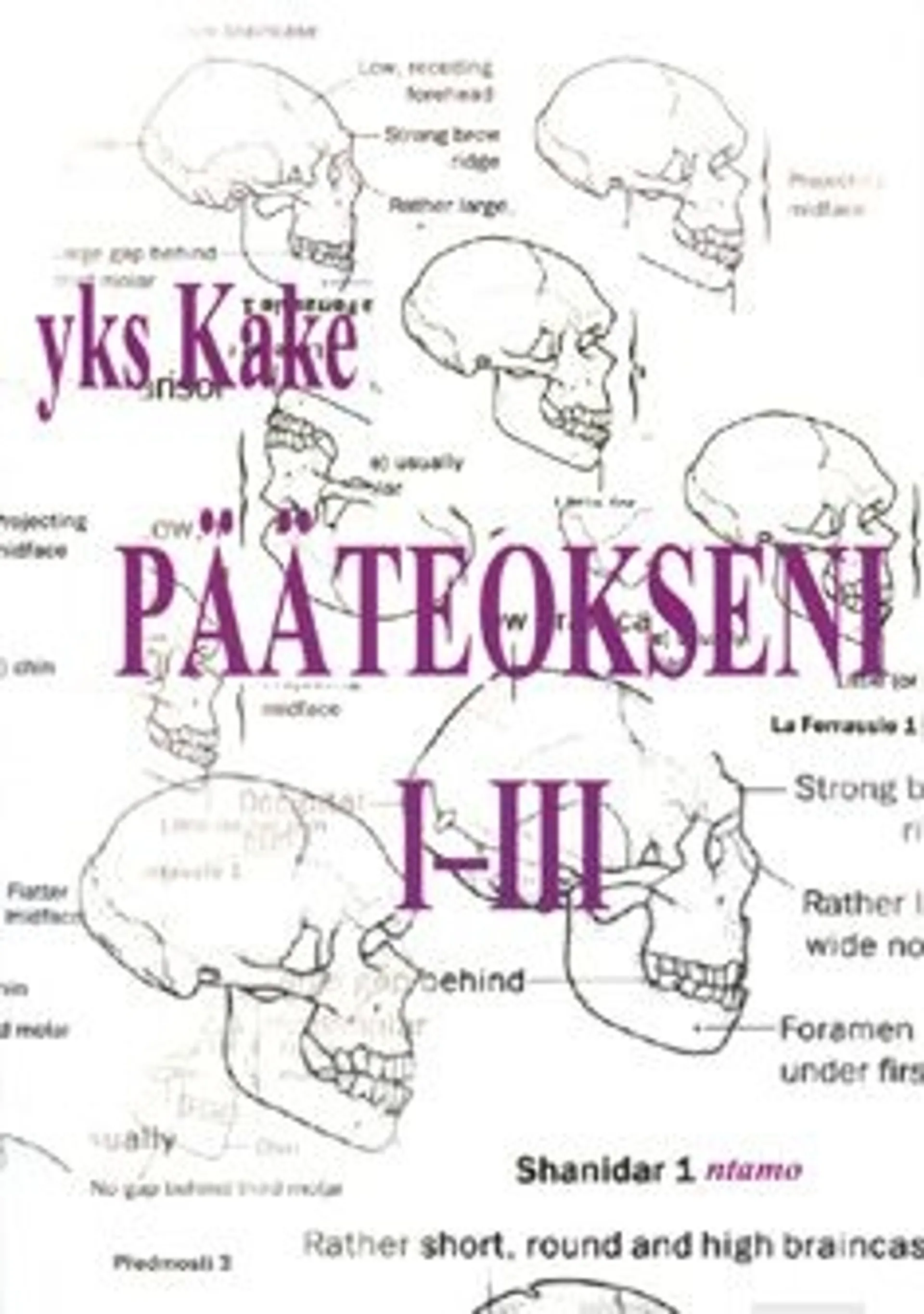 yks Kake, Pääteokseni I-III