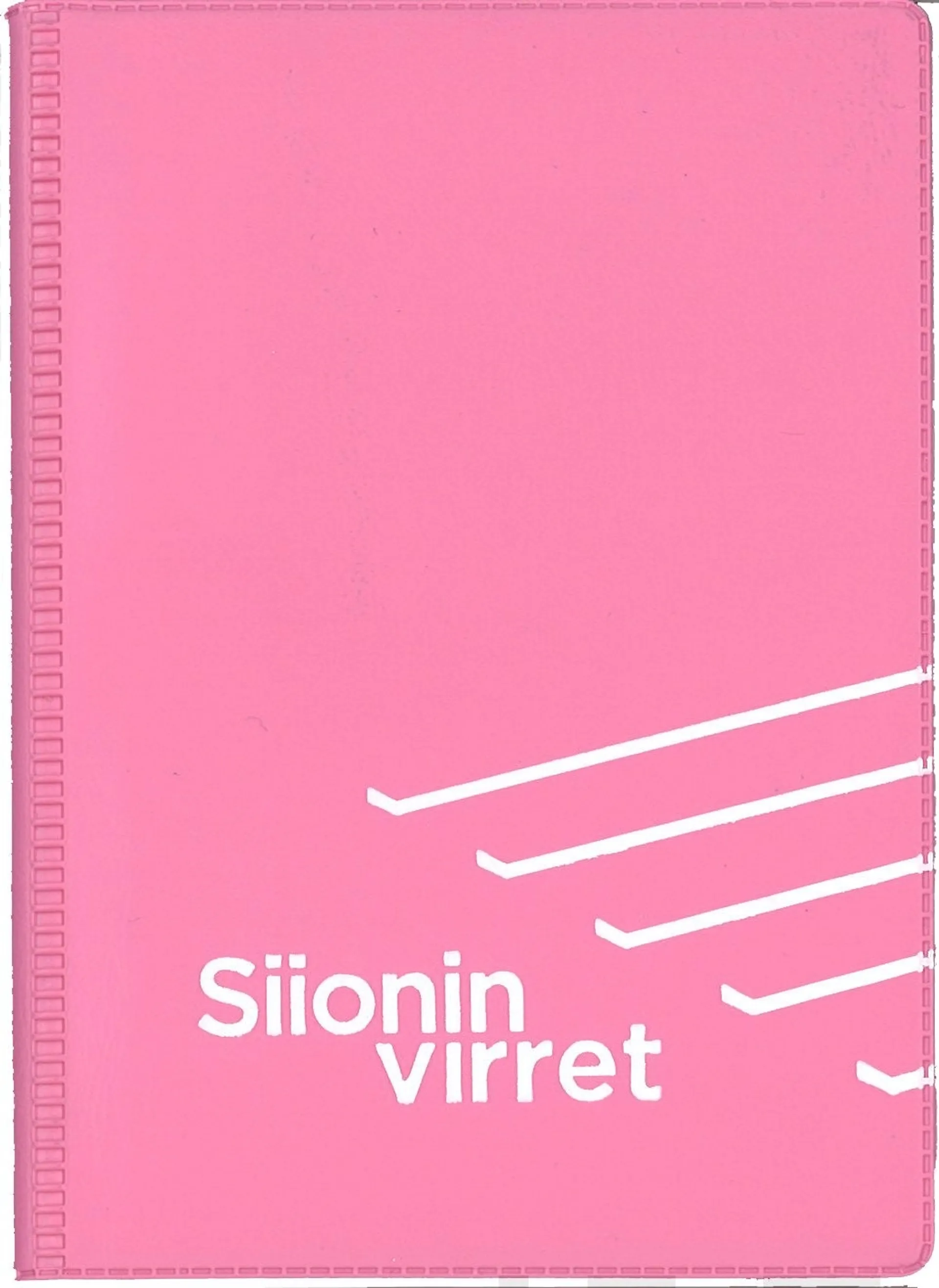 Siionin virret (vaaleanpunainen, nuottipainos, 85x120 mm)