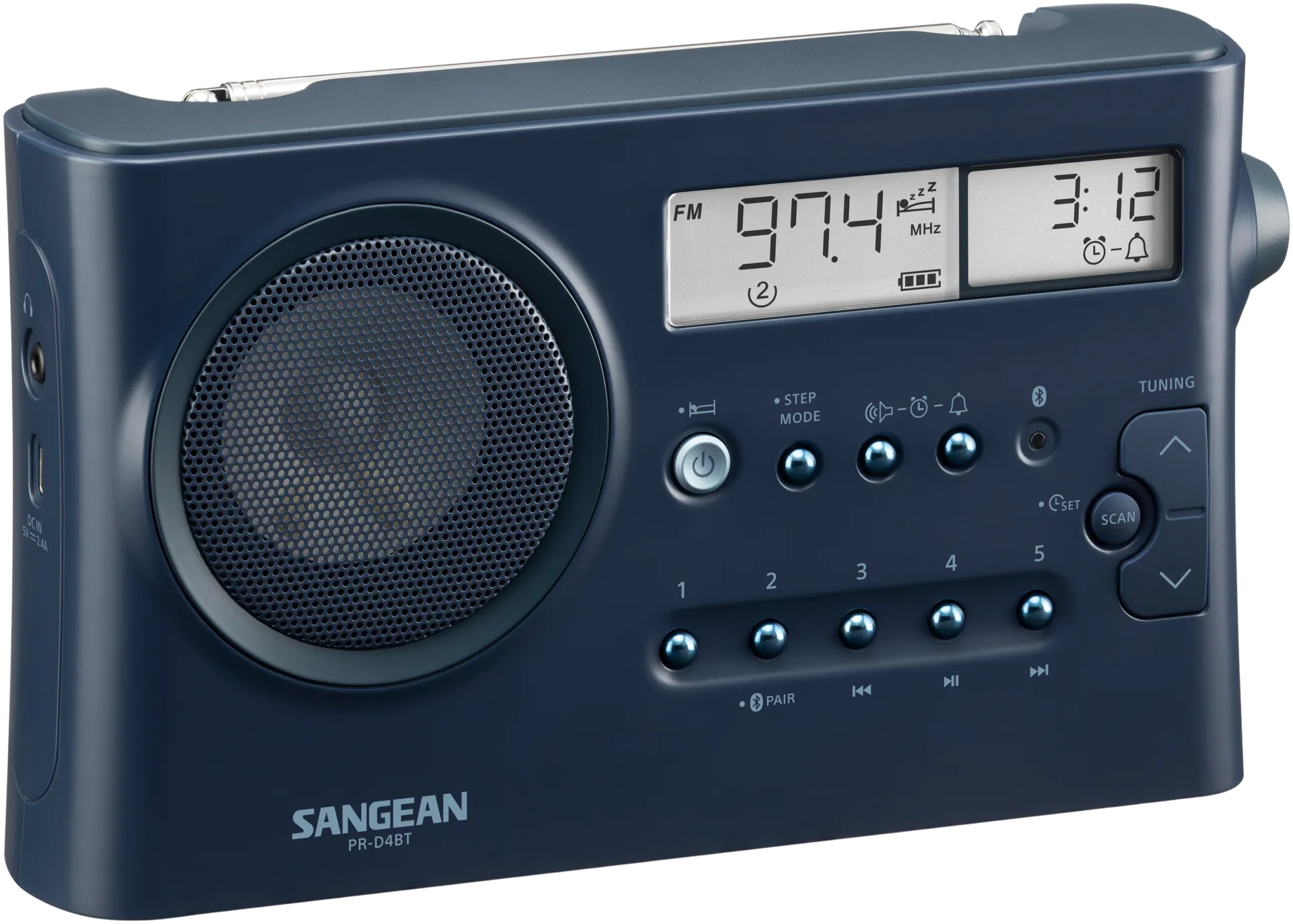 Sangean radio PR-D4BT tummansininen - 1