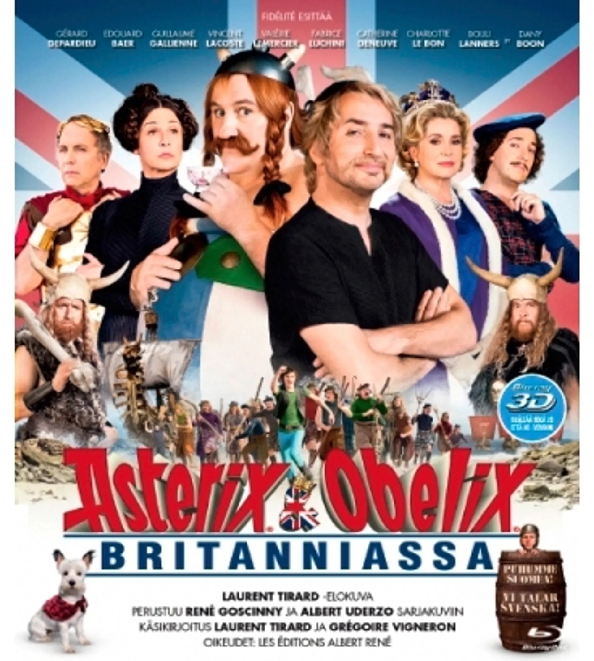 Asterix ja Obelix Britanniassa Blu-ray 3D