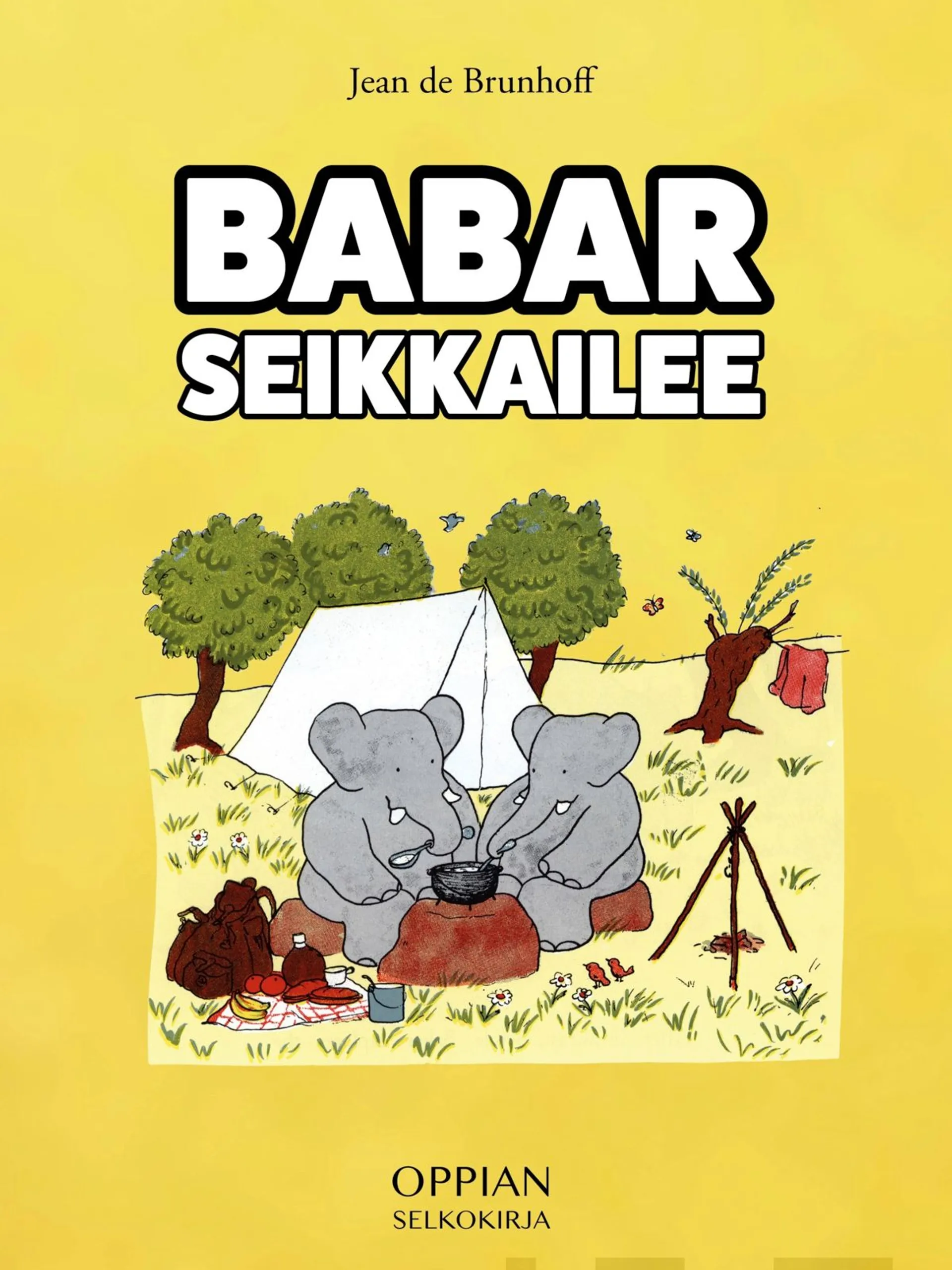 Brunhoff, Babar seikkailee (selkokirja)