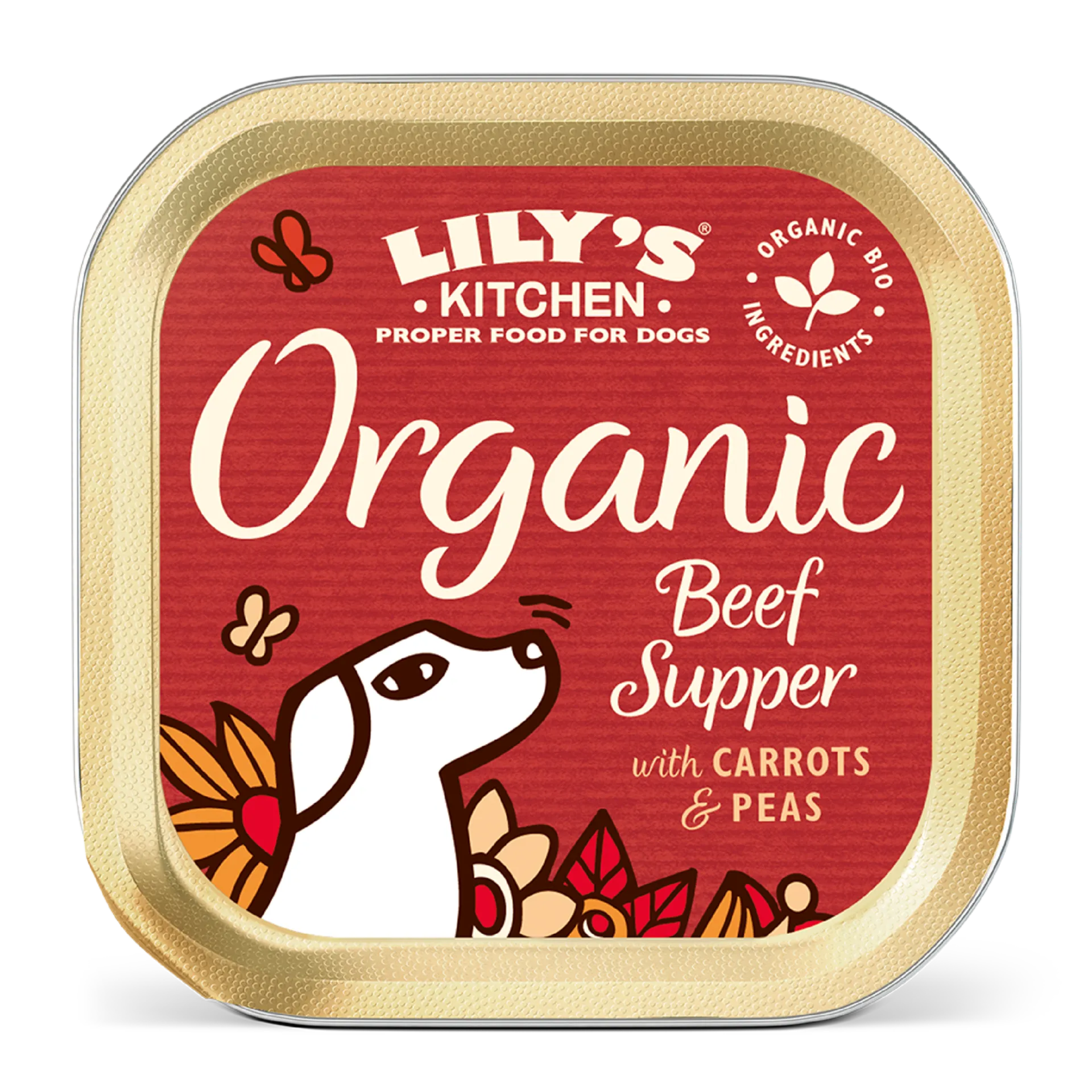 Lily's Kitchen 150g Organic beef Supper luomukoiranruoka