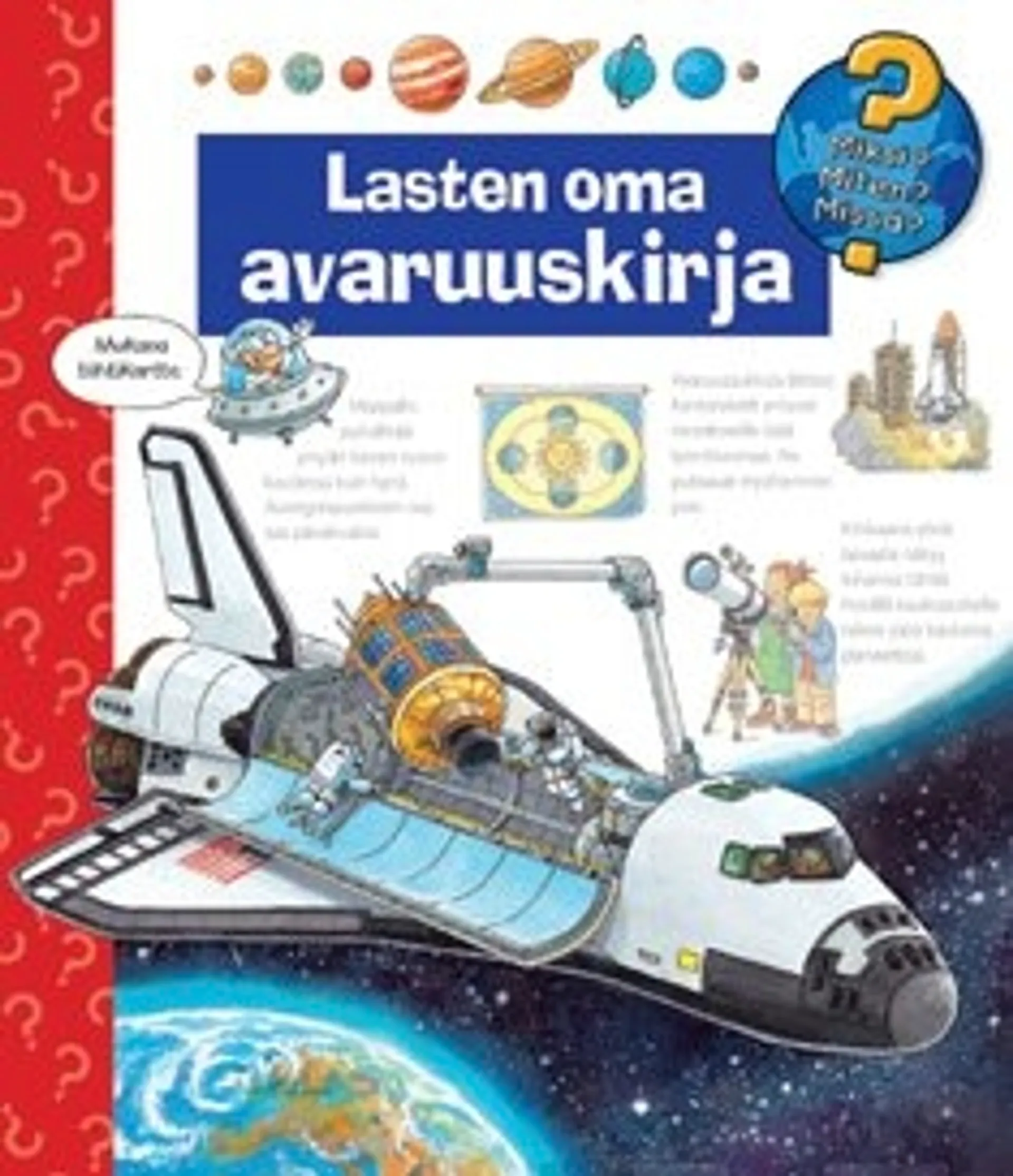 Lasten oma avaruuskirja