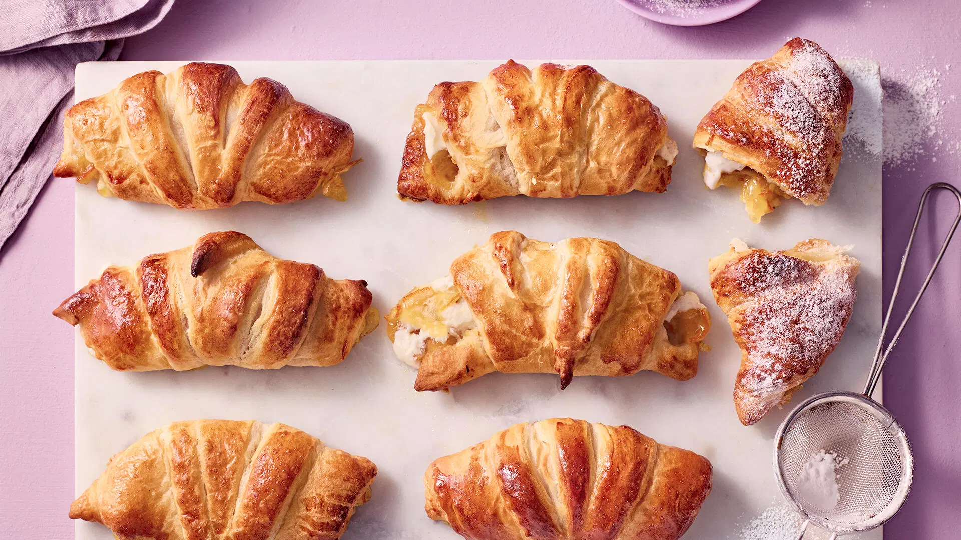 Helpot appelsiinicroissantit