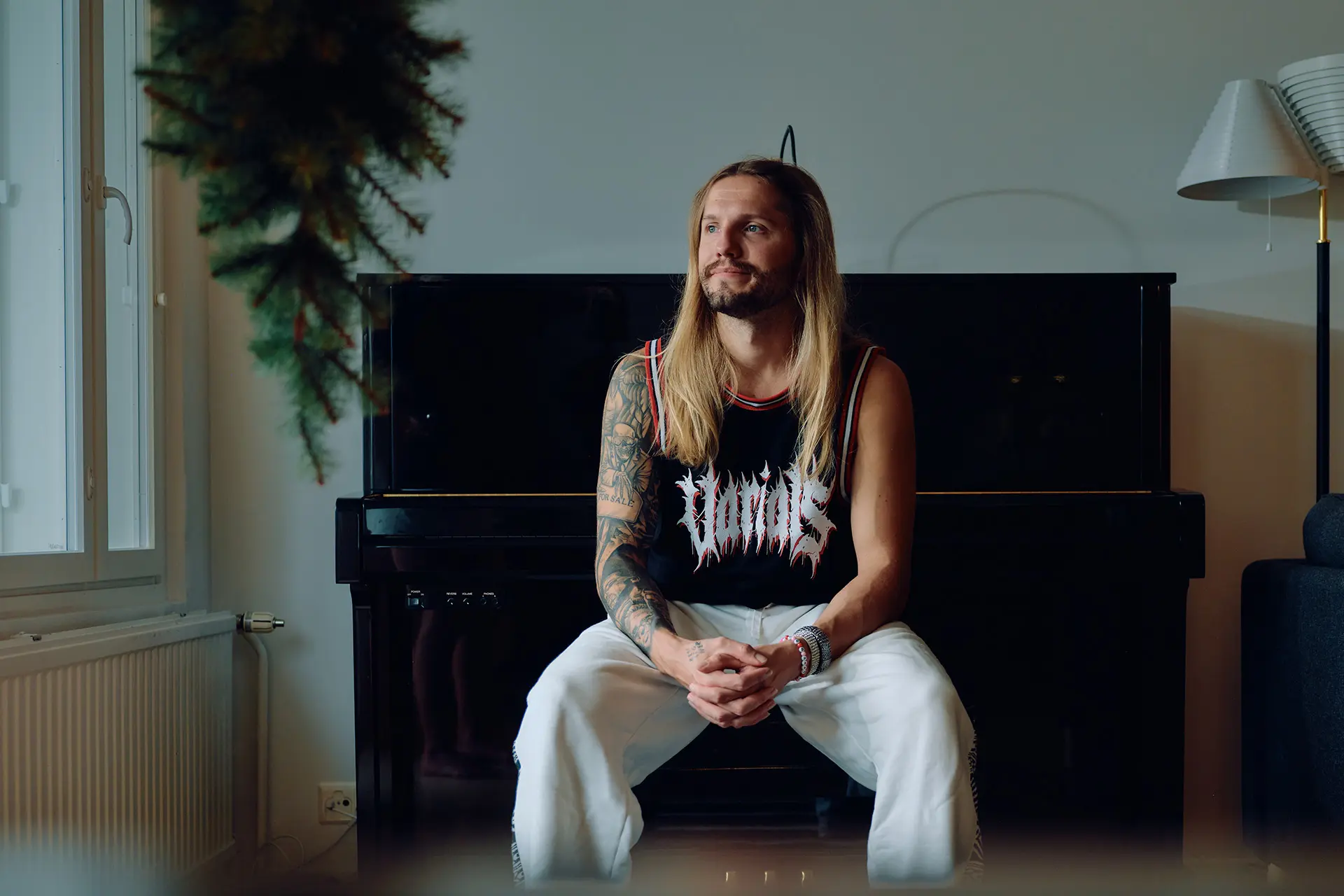 Aapo Vuori vid pianot