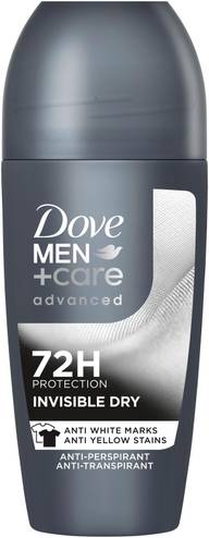 Dove Men+Care Men+Care 72h Advanced Invisible Dry antiperspirantti deodorantti roll-on 50 ml
