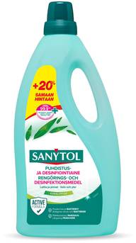 Sanytol Lattia ja pinnat Puhdistus- ja desinfiointiaine 1,2l