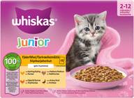 Whiskas Junior 12x85g Siipikarjaa Hyytelössä