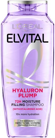 L'Oréal Paris Elvital Hyaluron Plump shampoo kosteutta kaipaaville hiuksille 250ml
