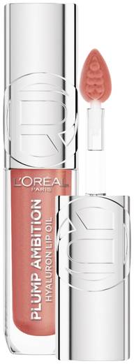 L'Oréal Paris Plump Ambition Hyaluron Lip Oil 650 Nude Macaron huuliöljy 5 ml