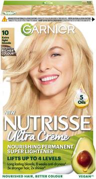 Garnier Nutrisse Ultra Creme 10.0 Extra Ligfht Blonde Erittäin Kirkas vaalea kestoväri 1kpl