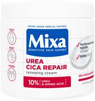 Mixa Urea Cica Repair Renewing Cream Ihoa uudistava voide kuivalle ja karhealle iholle 400ml