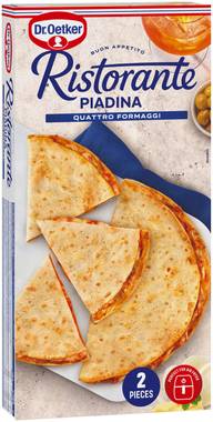 Dr. Oetker Ristorante Piadina Quattro Formaggi pakaste 280 g
