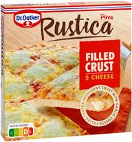 Dr. Oetker Rustica Filled Crust 5 Cheese pakastepizza 505 g