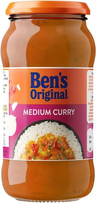 Ben's Original Medium Curry ateriakastike 440g