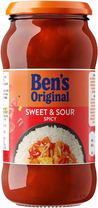 Ben's Original Sweet & Sour Spicy ateriakastike 450g