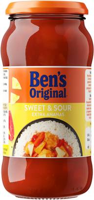 Ben's Original Sweet&Sour Extra Ananas ateriakastike 450g