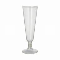 Papstar Kuohuviinilasit 6 kpl, 10cl, 16,5 cm, PLA