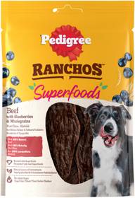 Pedigree Ranchos Superfood Härkää koiranherkku 70g