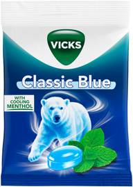 Vicks Classic Blue kurkkupastilli 72g