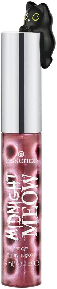 essence MIDNIGHT MEOW cat-eye shiny lipgloss 01 Moonlight Spell 9 ml