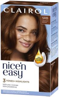 Clairol Nice'n Easy kestoväri 5RB kastanja