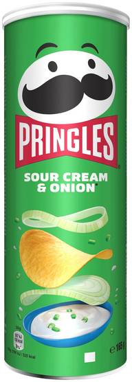 PRINGLES Sour Cream & Onion 165g