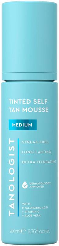 Tanologist Tinted Self Tan Mousse - Medium -itseruskettava vaahto 200ml