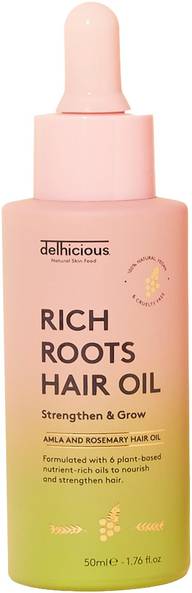 Delhicious Rich Roots Hair & Scalp hiuspohjaöljysuihke 50ml