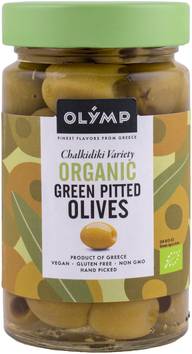 Olymp vihreä kivetön oliivi suolavedessä luomu 320/150g