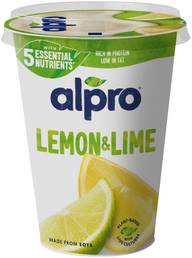 Alpro Hapatettu soijatuote, sitruuna-lime, 400g