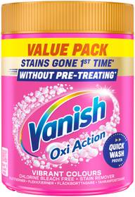 Vanish Pink pyykinpesutehoste ja tahranpoistojauhe 940g