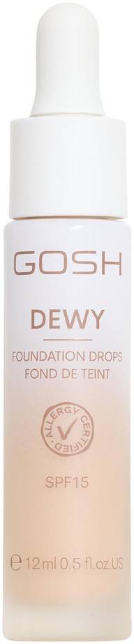 Gosh Dewy Foundation Drops 004 Fair meikkivoide 12ml