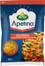 Arla Apetina Red Cheddar raaste 200g
