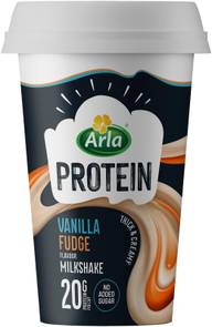 Arla Protein Vanilja-fudge proteiinipirtelö 200 ml laktoositon