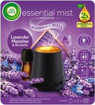 Airwick Essential Mist Ilmanraikastinkone & täyttö Lavender Meadow & Bluebells 20ml