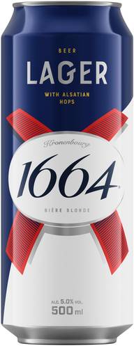 1664 Lager Olut 5,0% tölkki 0,5L