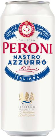 Peroni Nastro Azzurro 5,0 til-% 0,5L tölkki