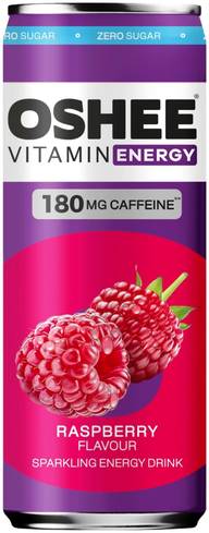 OSHEE Energiajuoma Raspberry Zero 330ml