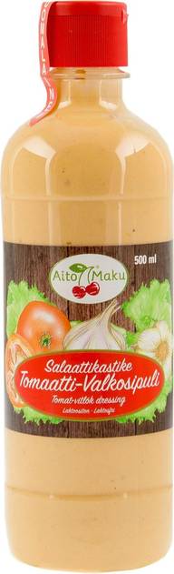 Aito Maku salaattikastike tomaatti-valkosipuli 500 ml