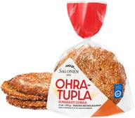 Leipomo Salonen Ohratupla 2/210 g ohraleipä, halkaistu