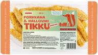 Naapurin kypsä porkkana-halloumtikku 200g