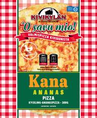 Kivikylän Kana-Ananas Pizza 300g