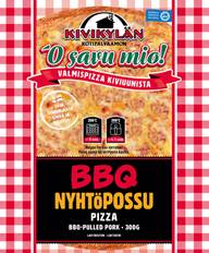 Kivikylän BBQ Nyhtöpossupizza 300g