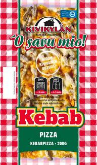 Kivikylän Kebabpizza 200g