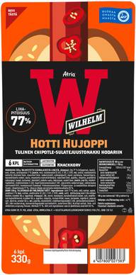 Atria Wilhelm Hotti Hujoppi 6 kpl 330g