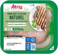 Atria kanan ohut fileeleike maustamaton 480g