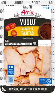 Atria Vuolu kana fajitas 200g